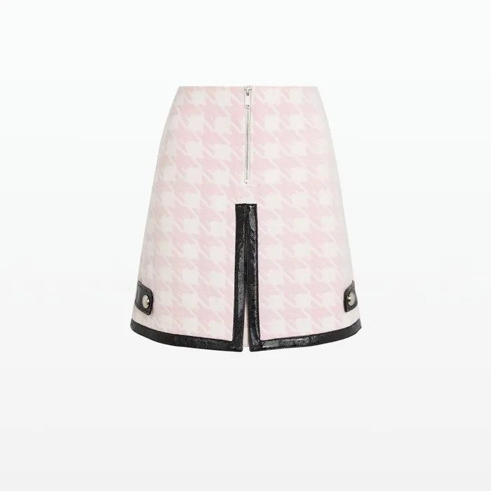 Safiyaa Ciara Barely Pink Skirt Women Skirts