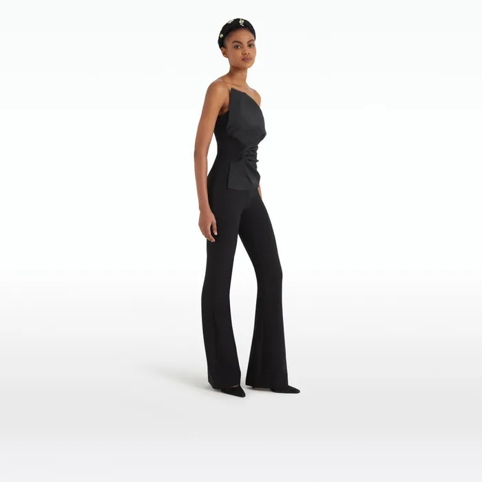 Safiyaa Darral Black Jumpsuit Women Jumpsuits
