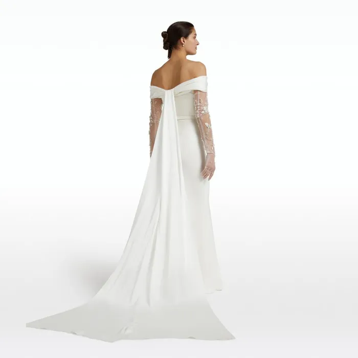 Safiyaa Diascia Ivory Long Dress Women Dresses