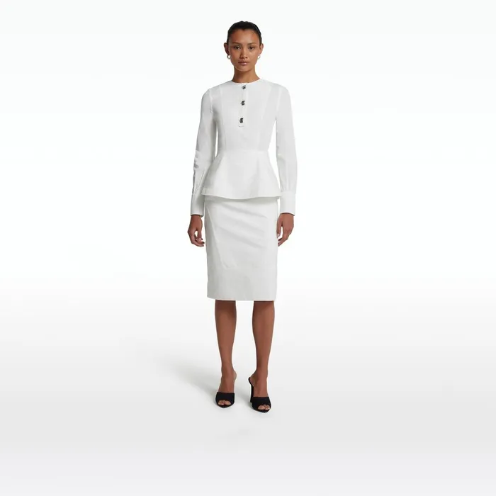 Safiyaa Fatima Ivory Top Women Tops