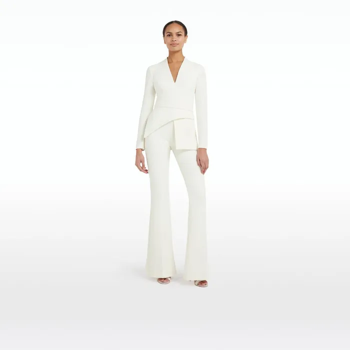 Safiyaa Favara Ivory Top Women Tops