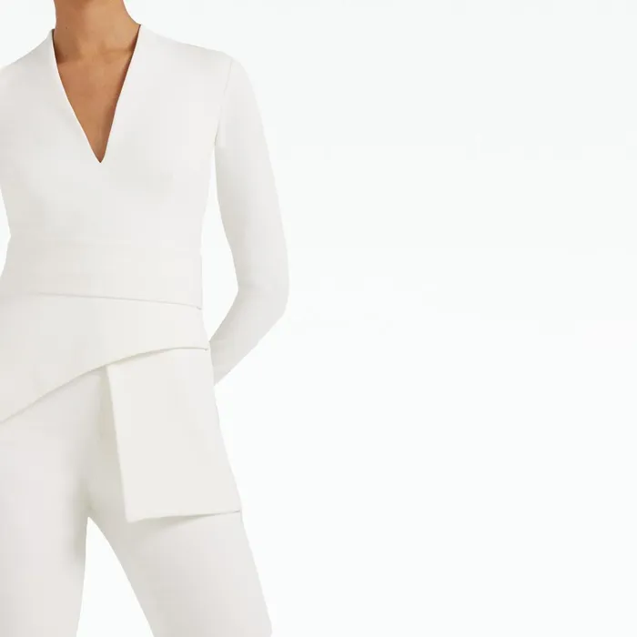 Safiyaa Favara Ivory Top Women Tops
