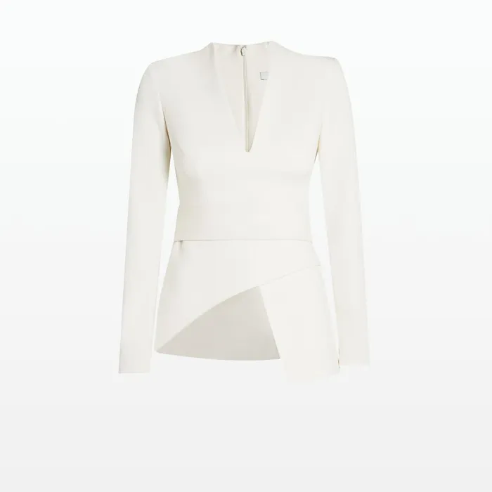 Safiyaa Favara Ivory Top Women Tops