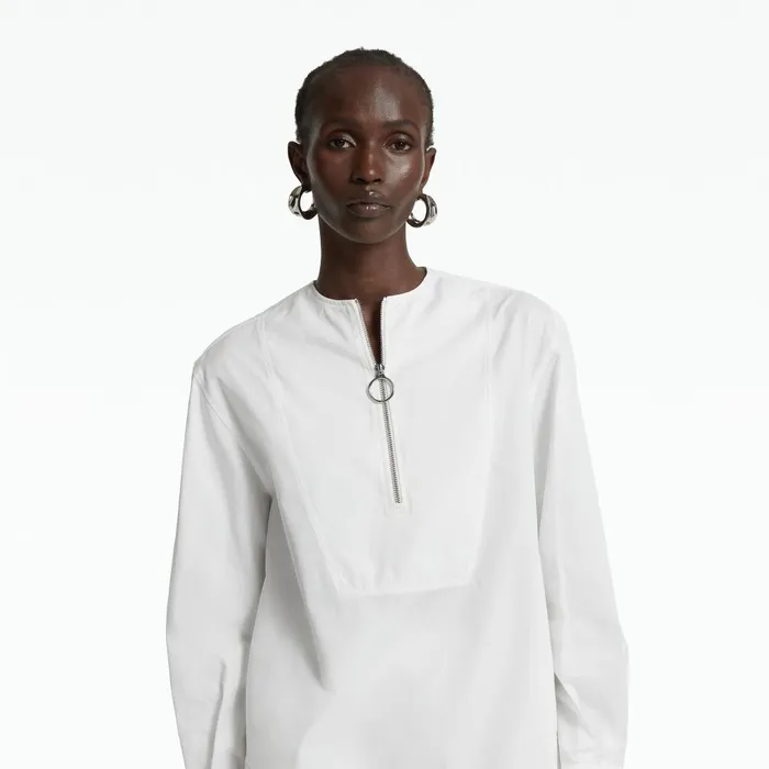Safiyaa Fazli Ivory Shirt Women Tops