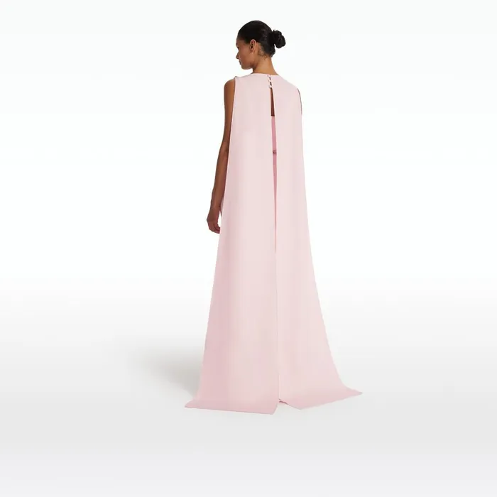 Safiyaa Ginevra Barely Pink Long Dress Women Dresses