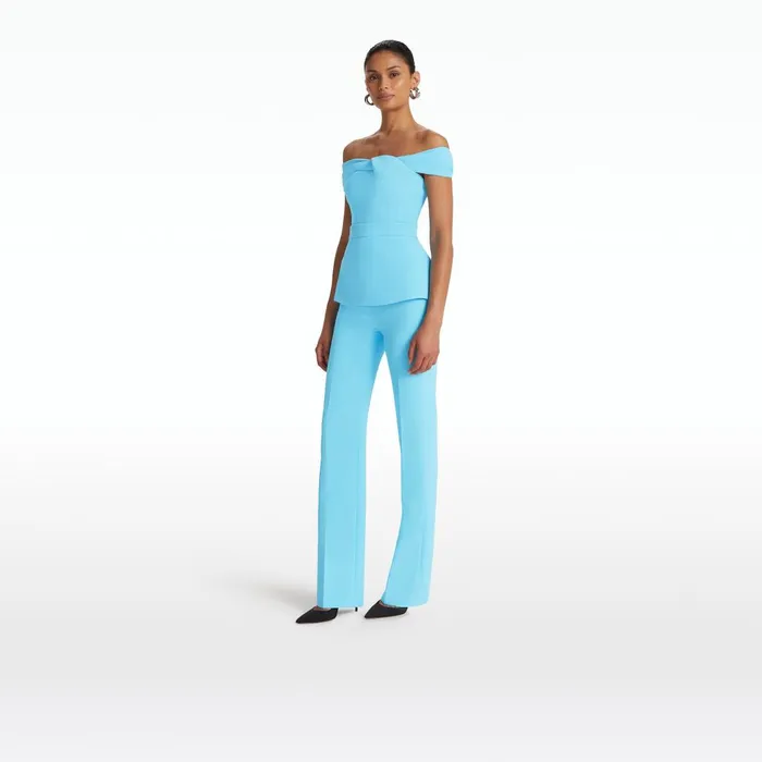 Safiyaa Goldie Topaz Trousers Women Trousers