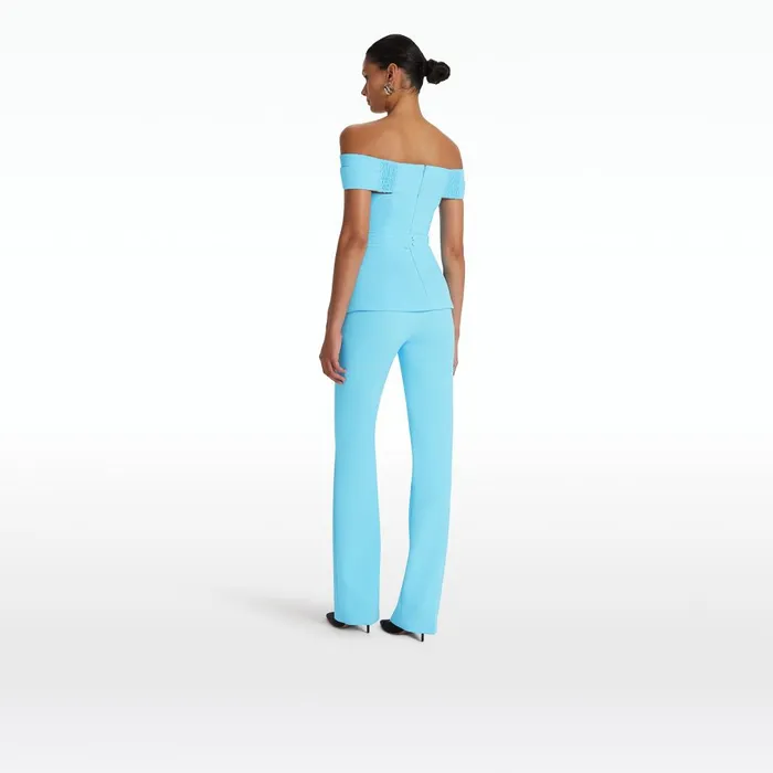 Safiyaa Goldie Topaz Trousers Women Trousers