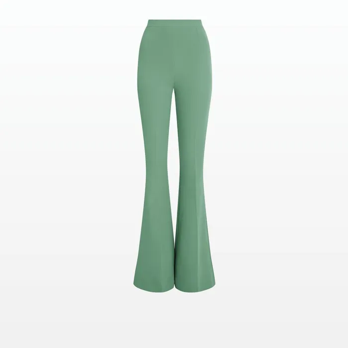 Safiyaa Halluana Fern Green Trousers Women Trousers