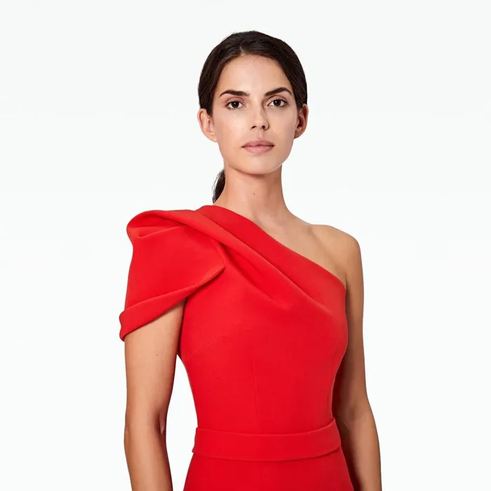 Safiyaa Kora Midi Dress Women Dresses