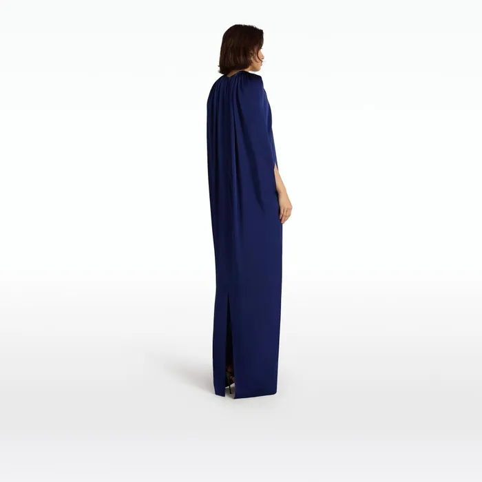 Safiyaa Lilith Maritime Long Dress Women Dresses