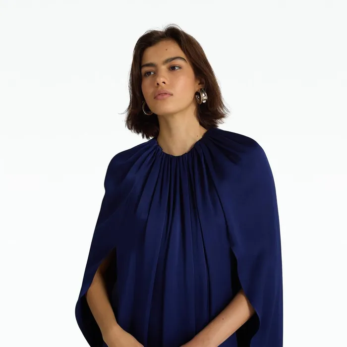 Safiyaa Lilith Maritime Long Dress Women Dresses