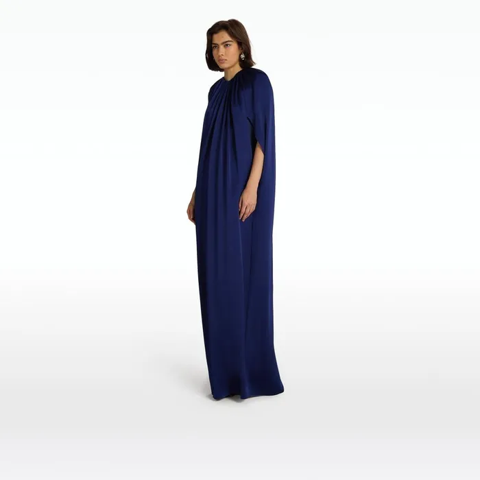 Safiyaa Lilith Maritime Long Dress Women Dresses