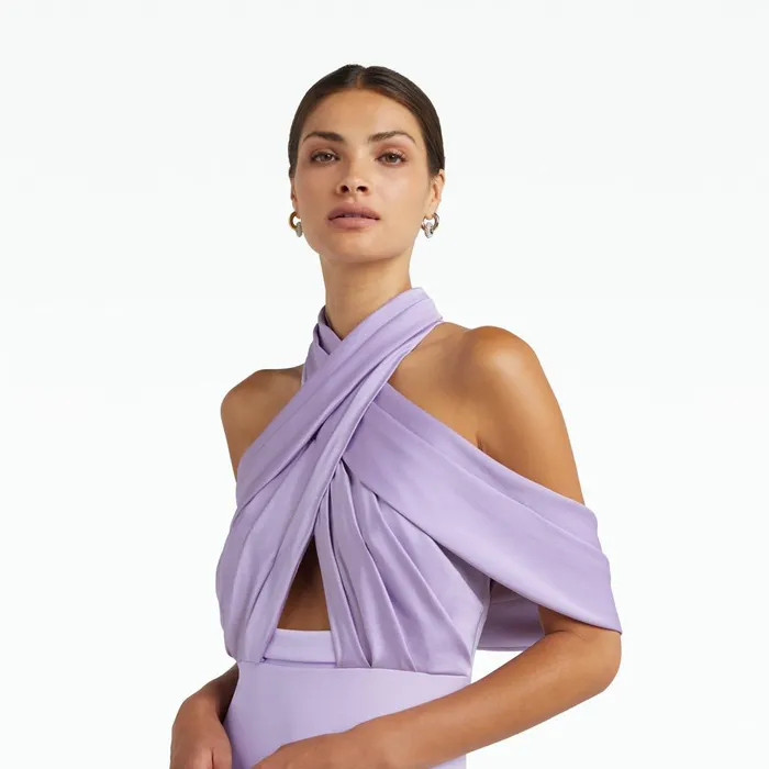 Safiyaa Louella Verbena Long Dress Women Dresses