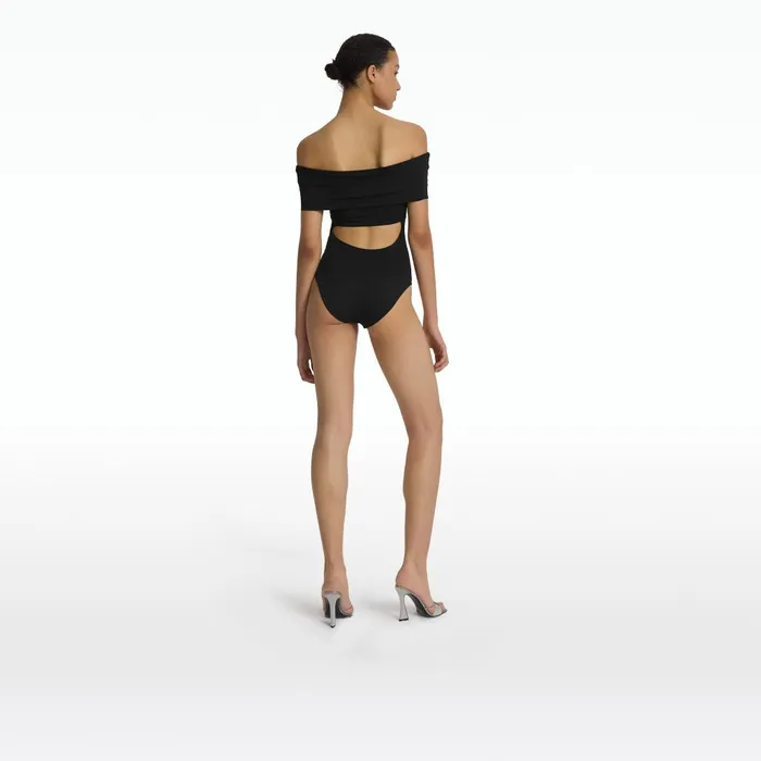 Safiyaa Maira Black Swimsuit Women Swimwear