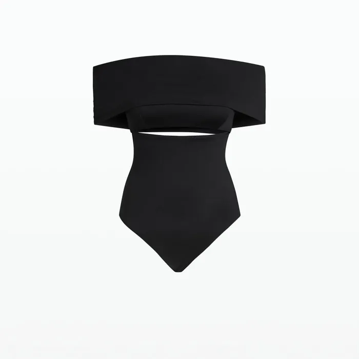 Safiyaa Maira Black Swimsuit Women Swimwear