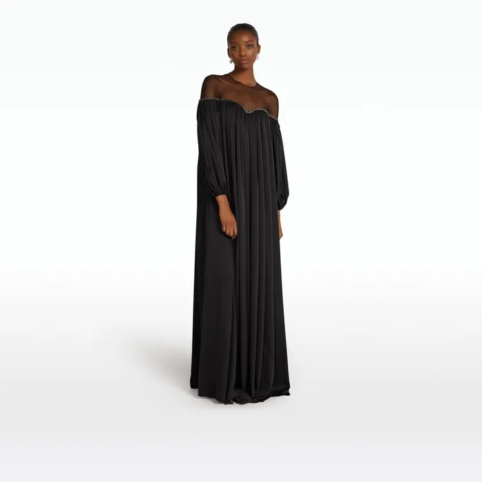 Safiyaa Rrion Black Dress Women Dresses