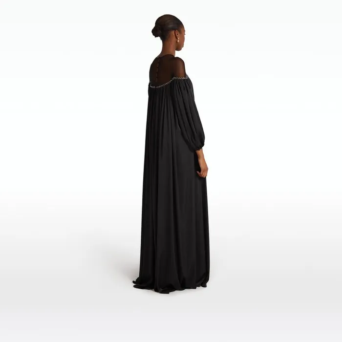 Safiyaa Rrion Black Dress Women Dresses
