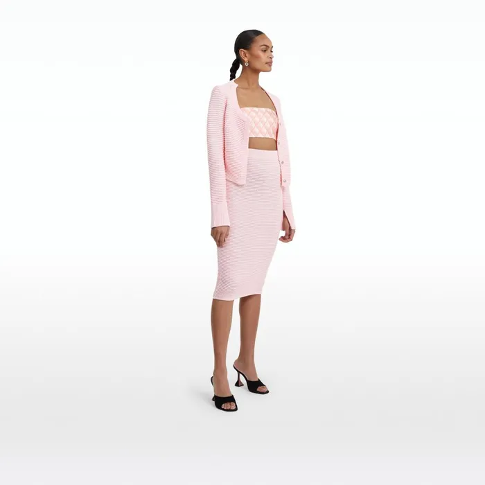 Safiyaa Sabah Rosa Crochet Skirt Women Skirts