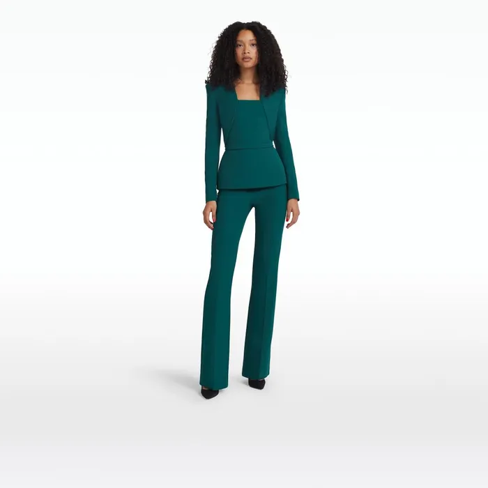 Safiyaa Samuela Alpine Green Top Women Tops