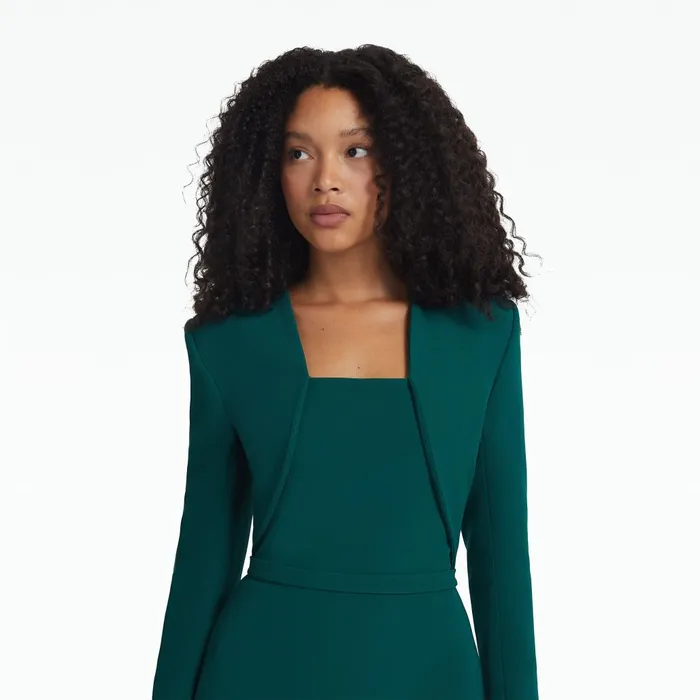 Safiyaa Samuela Alpine Green Top Women Tops
