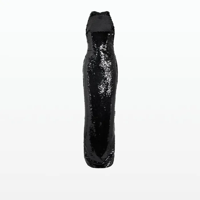 Safiyaa Santina Black Long Dress Women Dresses
