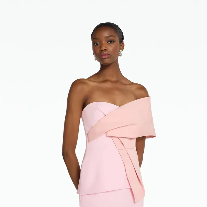 Safiyaa Suri Peony Blush Long Dress Women Dresses