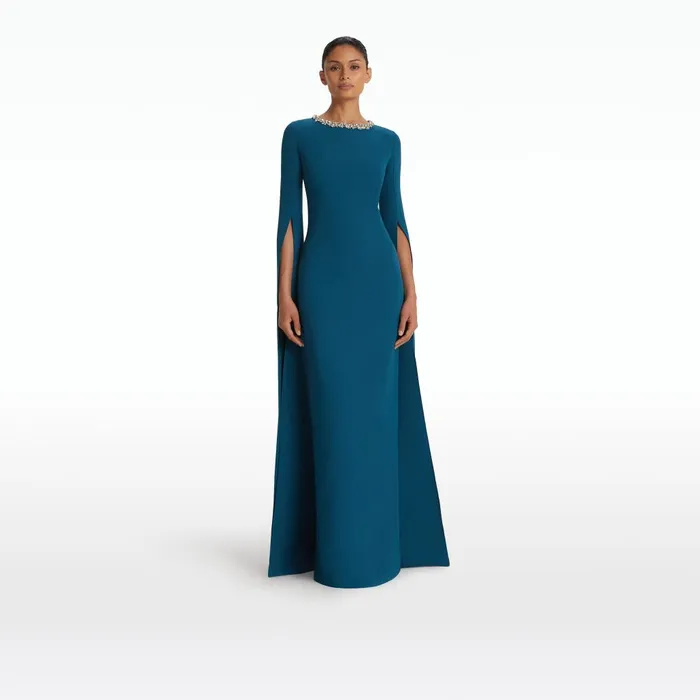 Safiyaa Talina Poseidon Long Dress Women Dresses