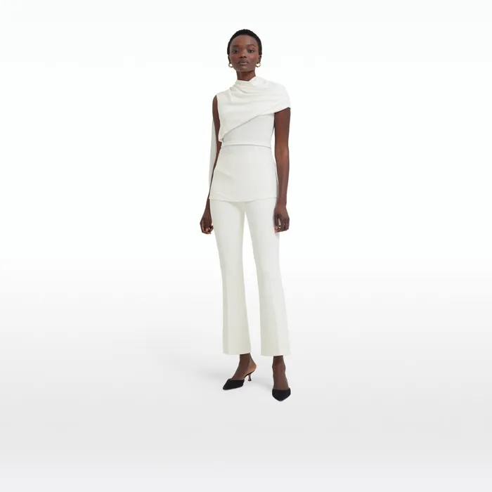 Safiyaa Terran Ivory Top Women Tops