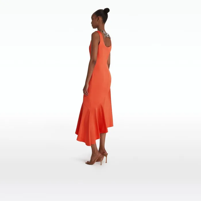 Safiyaa Warner Reef Midi Dress Women Dresses