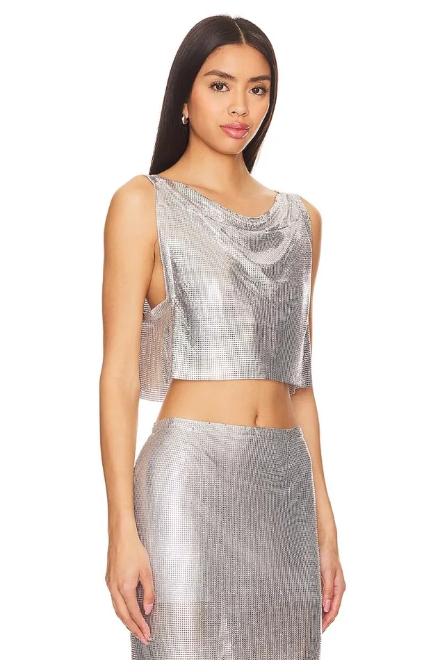 Sascha Top Silver Women Lovers and Friends Tops