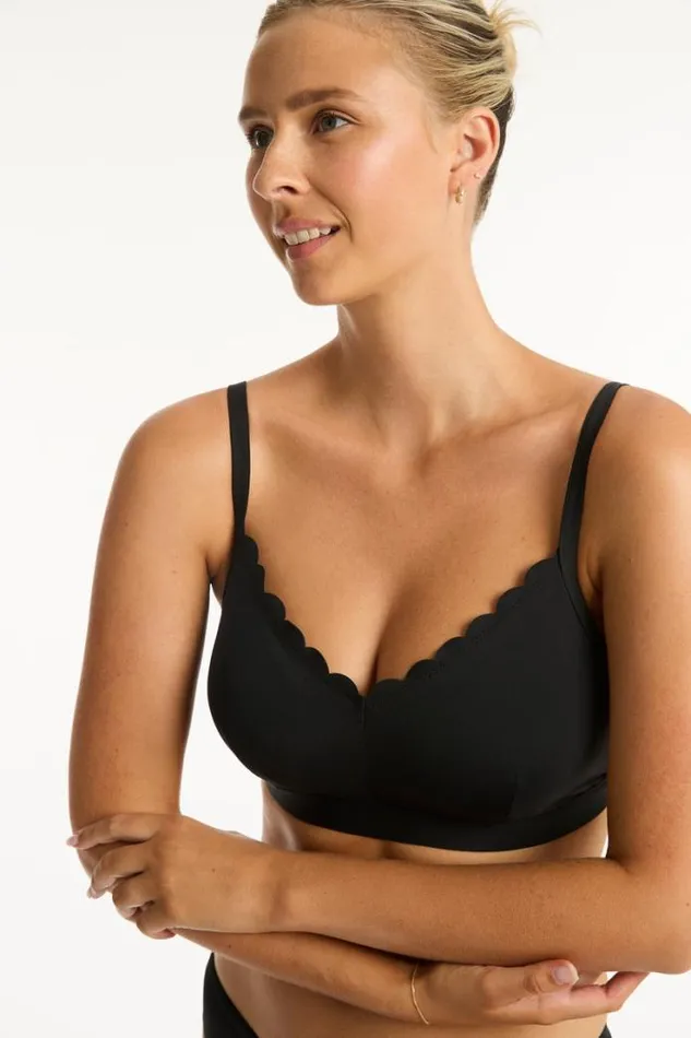 Scallop DDE Bralette Scallop Women Sea Level Tops