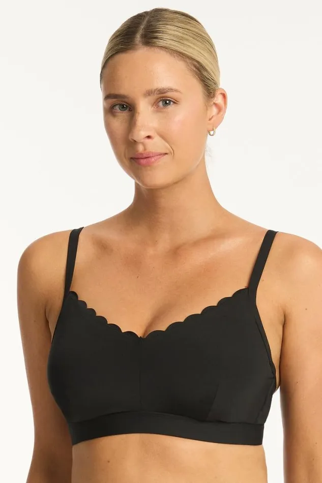 Scallop DDE Bralette Scallop Women Sea Level Tops