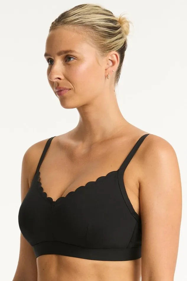 Scallop DDE Bralette Scallop Women Sea Level Tops