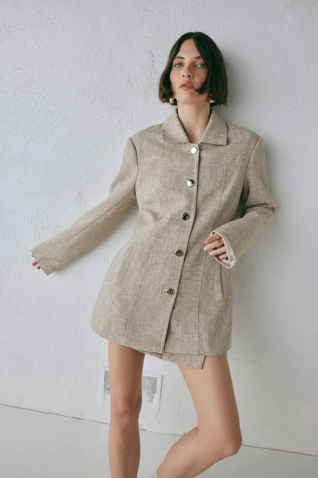 Sets Women VRG GRL Esti Jacket Wheat