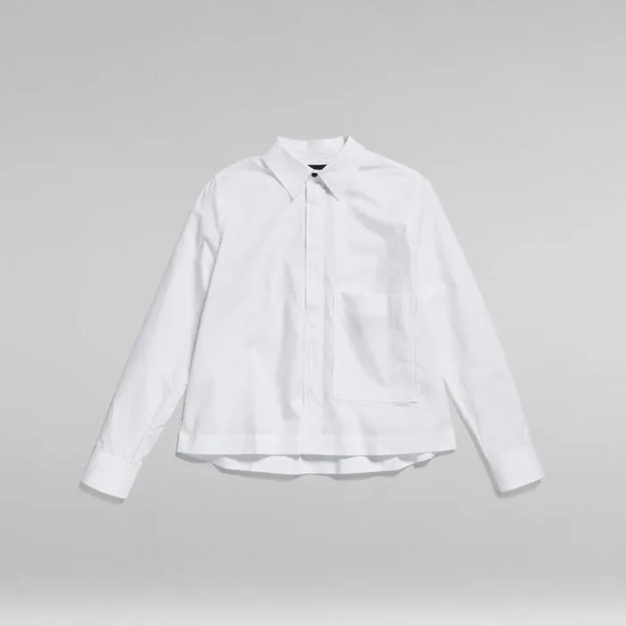 Shirts and Blouses Women GStar RAW Boxy Shirt White