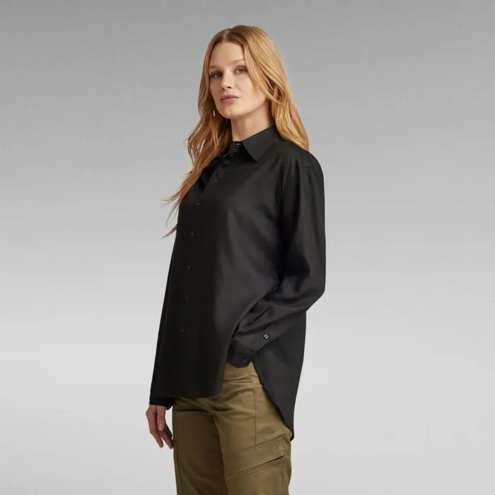 Shirts and Blouses Women GStar RAW Dress Shirt Dark Black