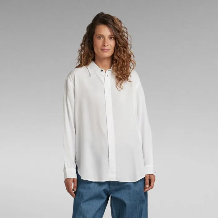 Shirts and Blouses Women GStar RAW Dress Shirt White
