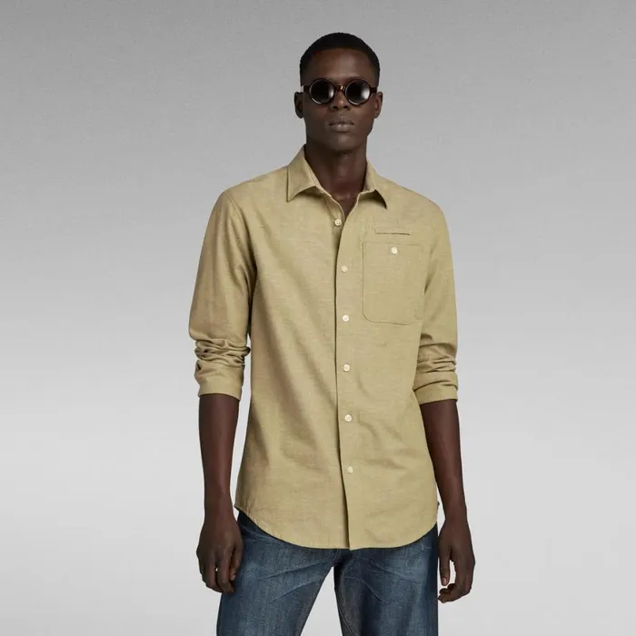 Shirts Men GStar RAW Bristum 20 Slim Shirt Tree House