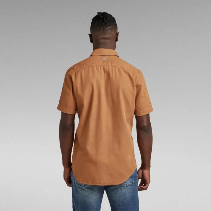 Shirts Men GStar RAW Marine Slim Shirt Chipmunk Gd