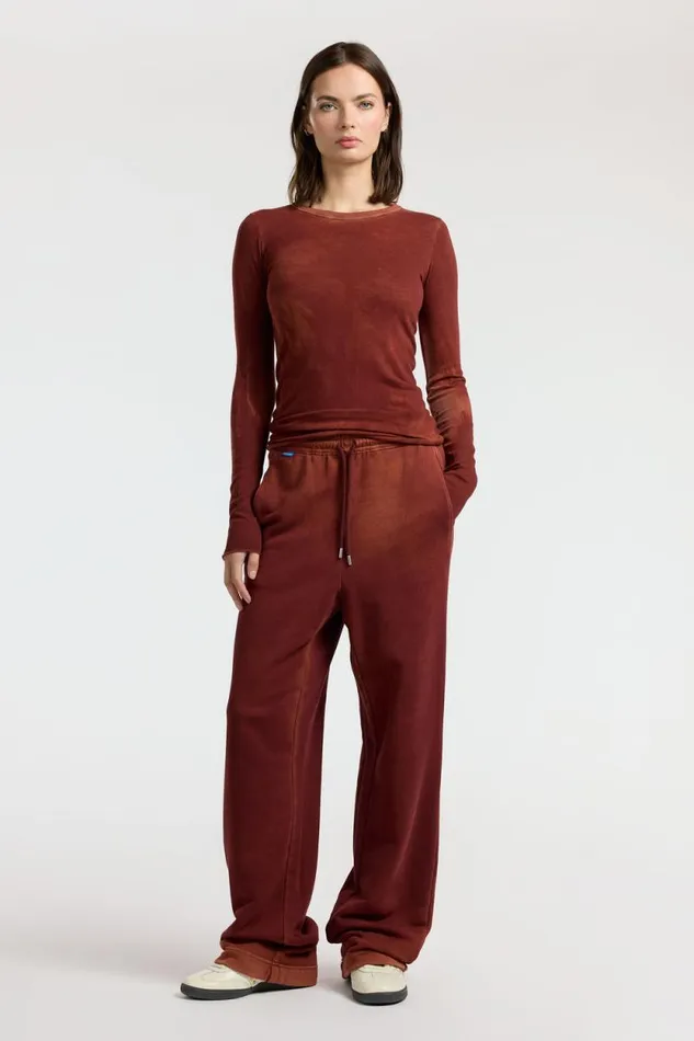 Shirts Women COTTON CITIZEN Marbella Long Sleeve Shirt Vintage Red Wine Shirts Women COTTON CITIZEN Marbella Long Sleeve Shirt Vintage Red Wine