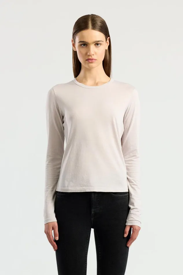 Shirts Women COTTON CITIZEN Standard Long Sleeve Shirt Vintage White Stone