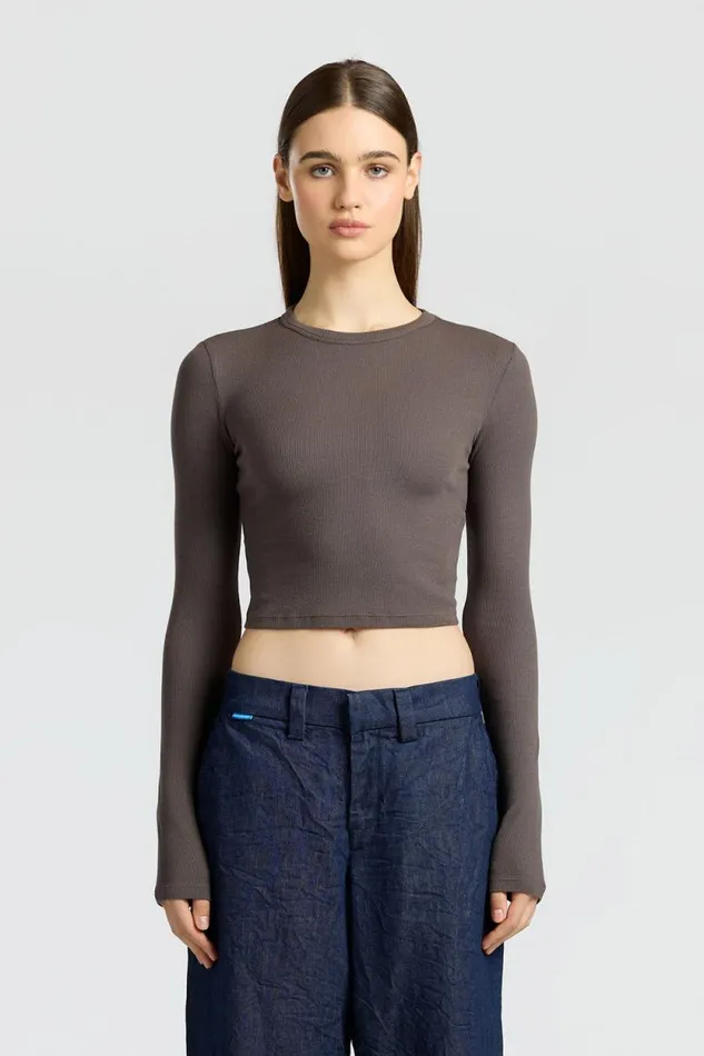 Shirts Women COTTON CITIZEN Verona Crop Shirt Stone