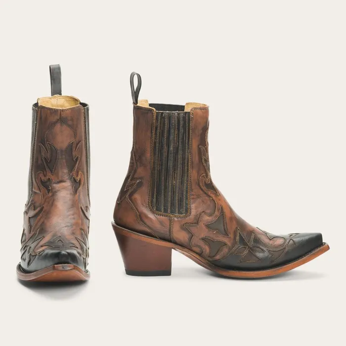 Shorties Women Stetson Cici Boots Brown
