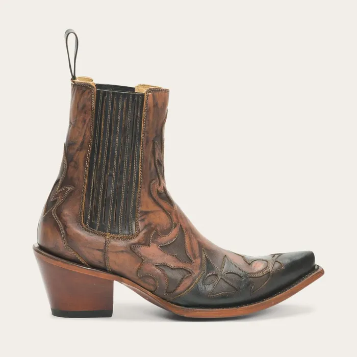 Shorties Women Stetson Cici Boots Brown