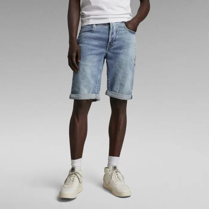 Shorts Men GStar RAW DStaq 3D Shorts Light Indigo Aged