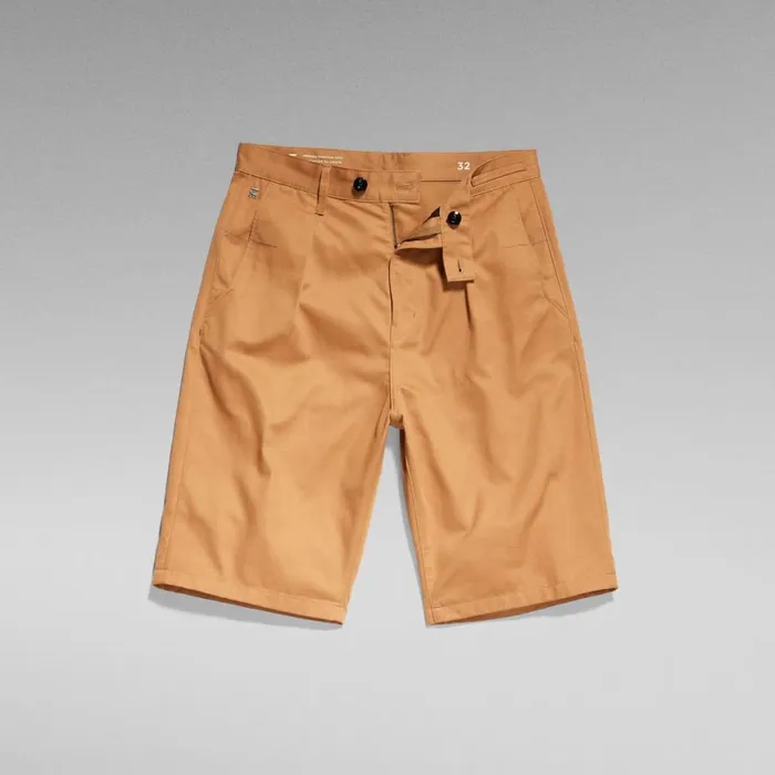 Shorts Men GStar RAW Pleated Chino Shorts Chipmunk