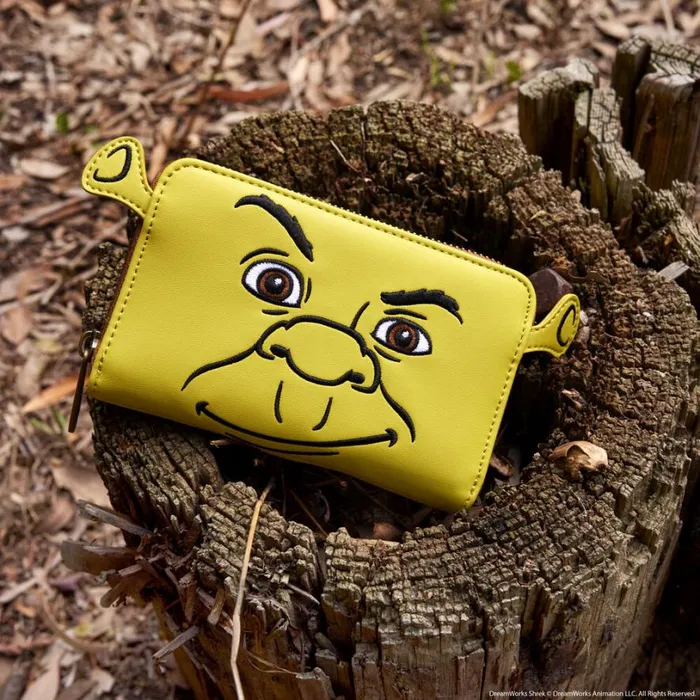 Shrek Keep Out Cosplay Zip Around Wallet Unisex Loungefly Bags and Wallets Shrek Keep Out Cosplay Zip Around Wallet Unisex Loungefly Bags and Wallets