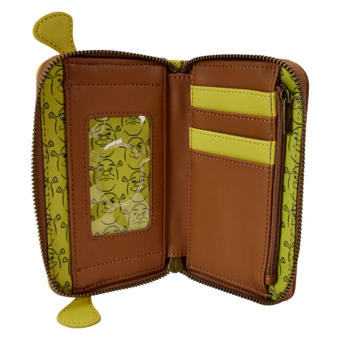 Shrek Keep Out Cosplay Zip Around Wallet Unisex Loungefly Bags and Wallets Shrek Keep Out Cosplay Zip Around Wallet Unisex Loungefly Bags and Wallets