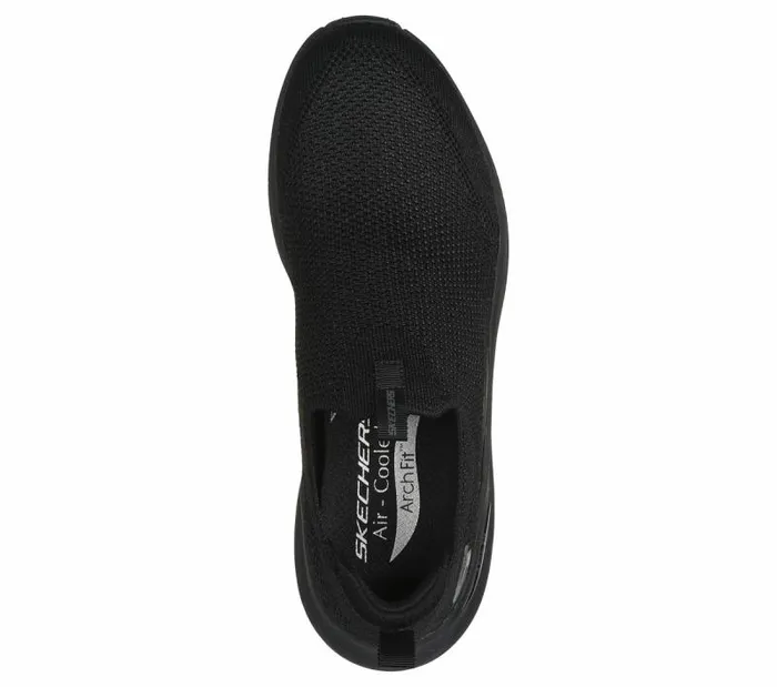 Skechers Arch Fit 20 8211 Midnight Shimmer Black Women Athletic Sneakers