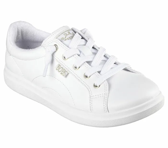 Skechers BOBS D039Vine 8211 Instant Delight White Women Casual Sneakers